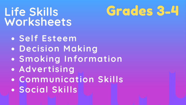 20 life skills worksheets for grades 3 4 theworksheets com